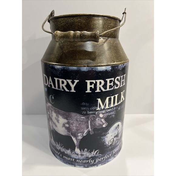 Gerson International Milk Jug, Farmhouse Decor, Country Kitchen, Cows, Rustic - Picture 1 of 14